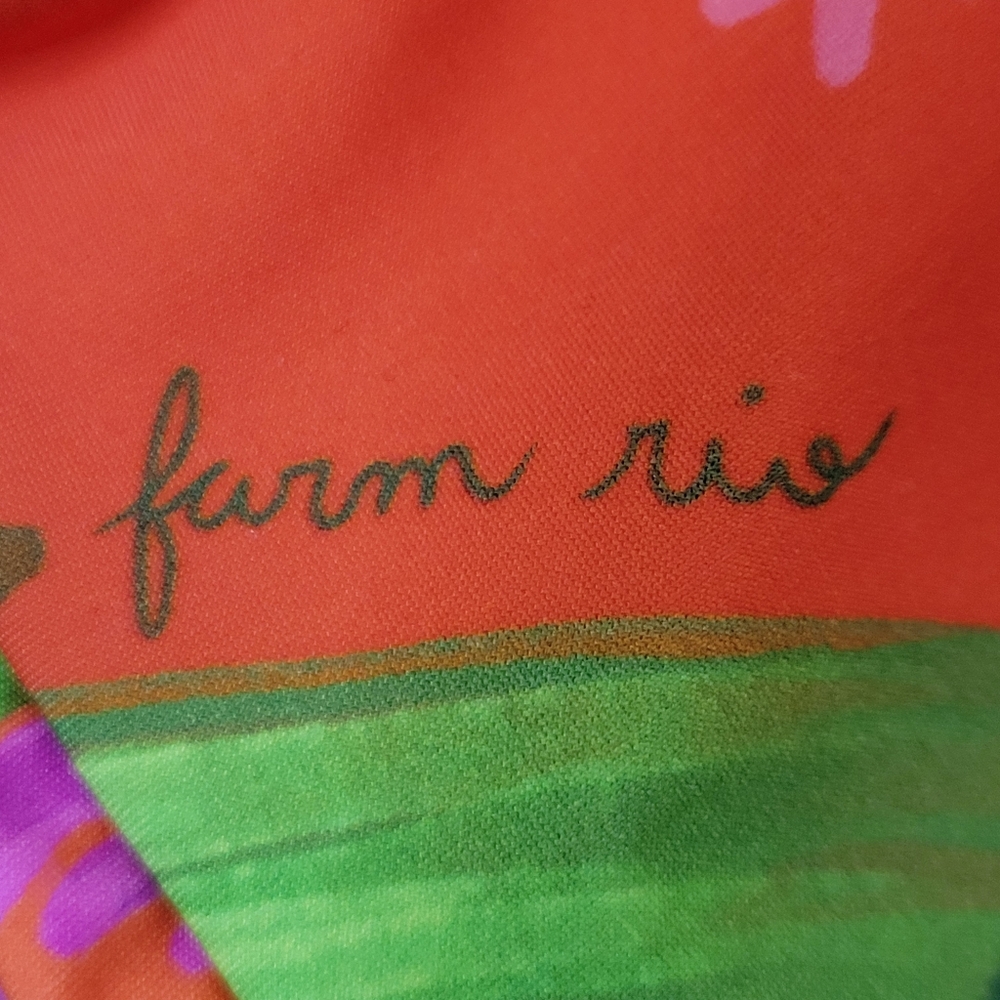 NWT Farm Rio Tropical Print With Ruffle One Piece Swimsute Size S - Picture 14 of 14